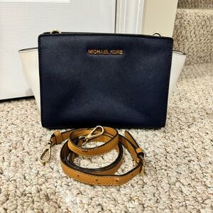 Michael Kors Selma Colorblock Crossbody Bag